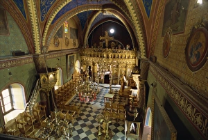 Greek Orthodox Churches In Europe Prints: Interior of St