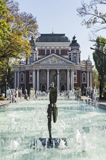 Ivan Vasov, National Theatre, City Garden Park, Sofia, Bulgaria, Europe Ivan Vasov, National Theatre, City Garden Park, Sofia, Bulgaria, Europe