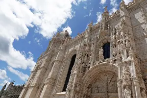 Belem Portugal Architecture Prints: The Jeronimos Monastery or Hieronymites Monastery