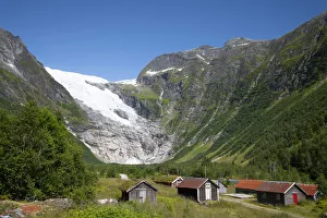 Scandinavia Landscape Prints: The Jostedalsbreen Glacier in Boyabreen, Vestlandet, Norway, Scandinavia, Europe