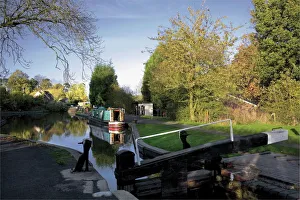 The junction of the Stratford and Grand Union Canals, Kingswood Junction The junction of the Stratford and Grand Union Canals, Kingswood Junction