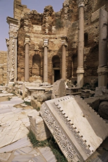 North Africa Ancient Ruins Prints: Justice Basilica