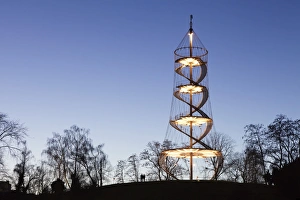 Killesbergturm tower, Stuttgart, Baden Wurttemberg, Germany, Europe Killesbergturm tower, Stuttgart, Baden Wurttemberg, Germany, Europe