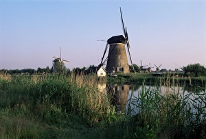 UNESCO World Heritage Site Holland Prints: Kinderdijk