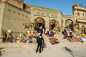 Kurdish souvenirs for sale below the citadel of Erbil (Hawler), capital of Iraq Kurdistan, Iraq, Middle East Kurdish souvenirs for sale below the citadel of Erbil (Hawler), capital of Iraq Kurdistan, Iraq, Middle East