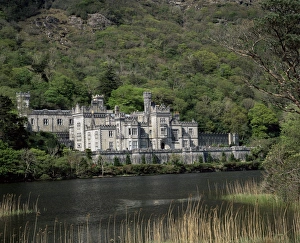 Kylemore Abbey Print, County Galway, Ireland