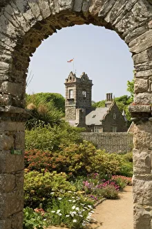 La Seigneurie garden, Sark, Channel Islands, United Kingdom, Europe La Seigneurie garden, Sark, Channel Islands, United Kingdom, Europe