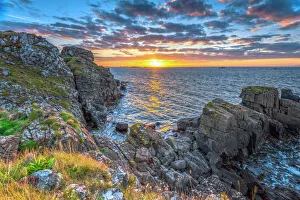 Lagavulin Bay at sunrise, Islay, Argyll and Bute, Scotland, United Kingdom, Europe Lagavulin Bay at sunrise, Islay, Argyll and Bute, Scotland, United Kingdom, Europe