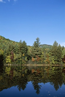 North America Natural Scenery Prints: Lake reflections