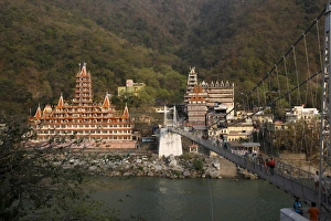 Lakshman Jula, Rishikesh, Uttarakhand, India, Asia Lakshman Jula, Rishikesh, Uttarakhand, India, Asia