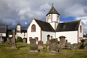 Scottish Borders Landmarks Prints: Lauder Kirk with its unique octagonal tower