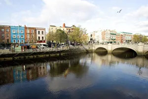 Liffey River, Dublin, Republic of Ireland, Europe Liffey River, Dublin, Republic of Ireland, Europe