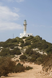 Ionian Islands Landmarks Prints: Lighthouse at Cape Lefkatas