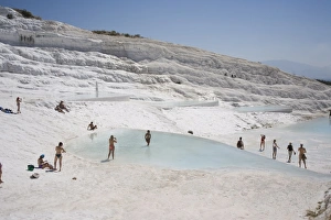 World Heritage Site Turkey Prints: Limestone Terraces