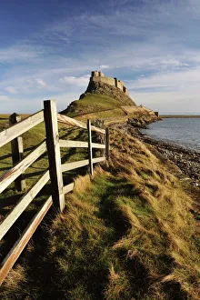 Lindisfarne Castle, Holy Island of Lindisfarne, Northumberland, England Lindisfarne Castle, Holy Island of Lindisfarne, Northumberland, England