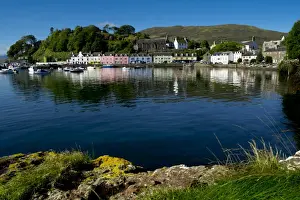Village Prints: Portree Harbour Print: Isle of Skye, Scotland