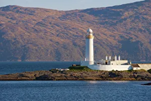 Lismore lighthouse from the Craignure-Oban ferry, Highlands, Scotland, United Kingdom Lismore lighthouse from the Craignure-Oban ferry, Highlands, Scotland, United Kingdom