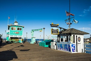 Little pier in Avalon, Santa Catalina Island, California, United States of America Little pier in Avalon, Santa Catalina Island, California, United States of America