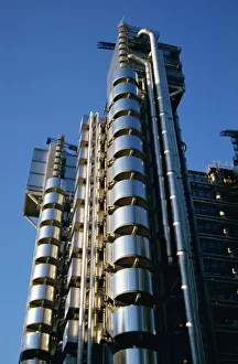 The Lloyds Building, designed by Richard Rogers, City of London, London The Lloyds Building, designed by Richard Rogers, City of London, London