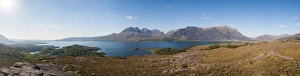 Loch Torridon and Ben Alligin from the Shieldaig to Applecross Road near Ardheslaig in Wester Ross Loch Torridon and Ben Alligin from the Shieldaig to Applecross Road near Ardheslaig in Wester Ross