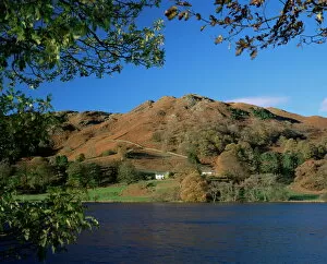 Cumbria Collection: Loughrigg Tarn and Fell, Lake District National Park, Cumbria, England