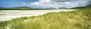 Low tide at Seilebost Beach, Isle of Harris. Outer Hebrides, Scotland, United Kingdom Low tide at Seilebost Beach, Isle of Harris. Outer Hebrides, Scotland, United Kingdom