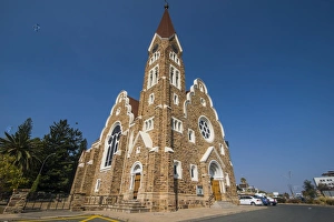 Lutheran Christ Church, Windhoek, Namibia, Africa Lutheran Christ Church, Windhoek, Namibia, Africa