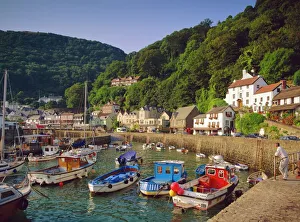 Exmoor National Park Prints: Lynmouth, Devon, England