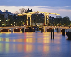 Famous Dutch Landmarks Prints: Magere Brug