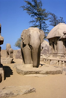 UNESCO Sites In India Prints: Mahabalipuram