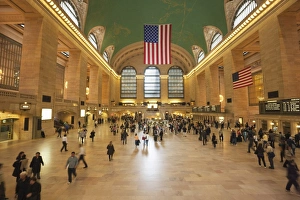 Main Concourse in Grand Central Terminal, Rail station, New York City, New York Main Concourse in Grand Central Terminal, Rail station, New York City, New York