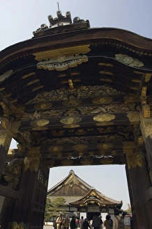 Asia Travel Guide Prints: Main gate and building