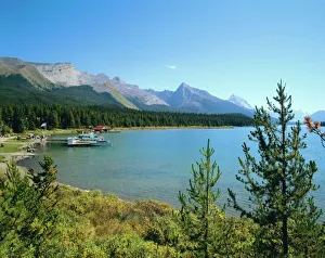Canadian Rocky Prints: Maligne Lake Print, Jasper National Park Landscape
