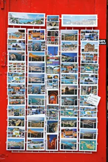 Prints of Malta postcards, St. Julian, Malta, Europe Malta Prints: Malta Postcards in St. Julian Print Collection