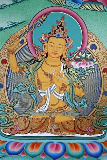 Manjushri Print, Kopan Monastery, Nepal