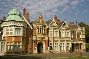 Facade Collection: The Mansion, Bletchley Park, the World War II code-breaking centre, Buckinghamshire