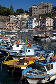 The Marina Piccola (small marina), Sorrento, UNESCO World Heritage Site The Marina Piccola (small marina), Sorrento, UNESCO World Heritage Site