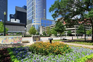 Market Square Park, Houston, Texas, United States of America, North America Market Square Park, Houston, Texas, United States of America, North America