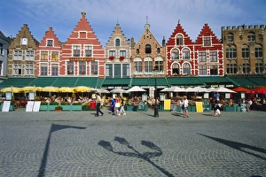 Prints of The Markt, Bruges, Belgium Belgium Prints: The Markt Print, Bruges