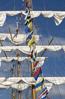 Three masted boat, the Cuauhtemoc from Mexico during Armada 2008, Rouen Three masted boat, the Cuauhtemoc from Mexico during Armada 2008, Rouen