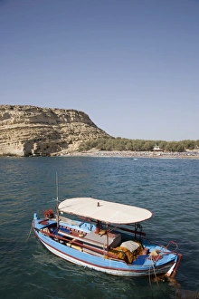 Prints of Matala, Crete, Greek Islands, Greece, Europe Matala Prints: Matala Print, Crete Landscape