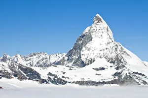 Matterhorn from atop Gornergrat, Switzerland, Europe Matterhorn from atop Gornergrat, Switzerland, Europe