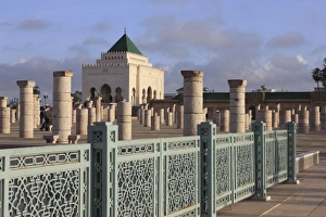 Mausoleum of Mohammed V, Rabat, Morocco, North Africa, Africa Mausoleum of Mohammed V, Rabat, Morocco, North Africa, Africa