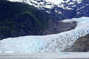 Mendenhall Glacier, Juneau, Alaska, United States of America, North America Mendenhall Glacier, Juneau, Alaska, United States of America, North America