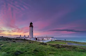 Mid-summer sunrise over The Mull of Galloway Lighthouse Mid-summer sunrise over The Mull of Galloway Lighthouse