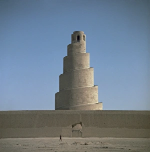 Mesopotamian History Prints: Minaret at Samarra