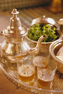 Images Dated 6th August 2008: Marrakech Mint Tea Print