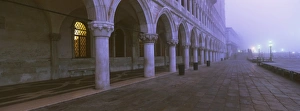 Doges Palace Italy Prints: Misty dawn
