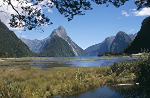 New Zealand Mountain Peaks Prints: Mitre Peak
