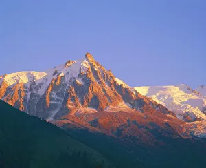 Mont Blanc range in the French Alps, near Chamonix, Haute-Savoie, France, Europe Mont Blanc range in the French Alps, near Chamonix, Haute-Savoie, France, Europe